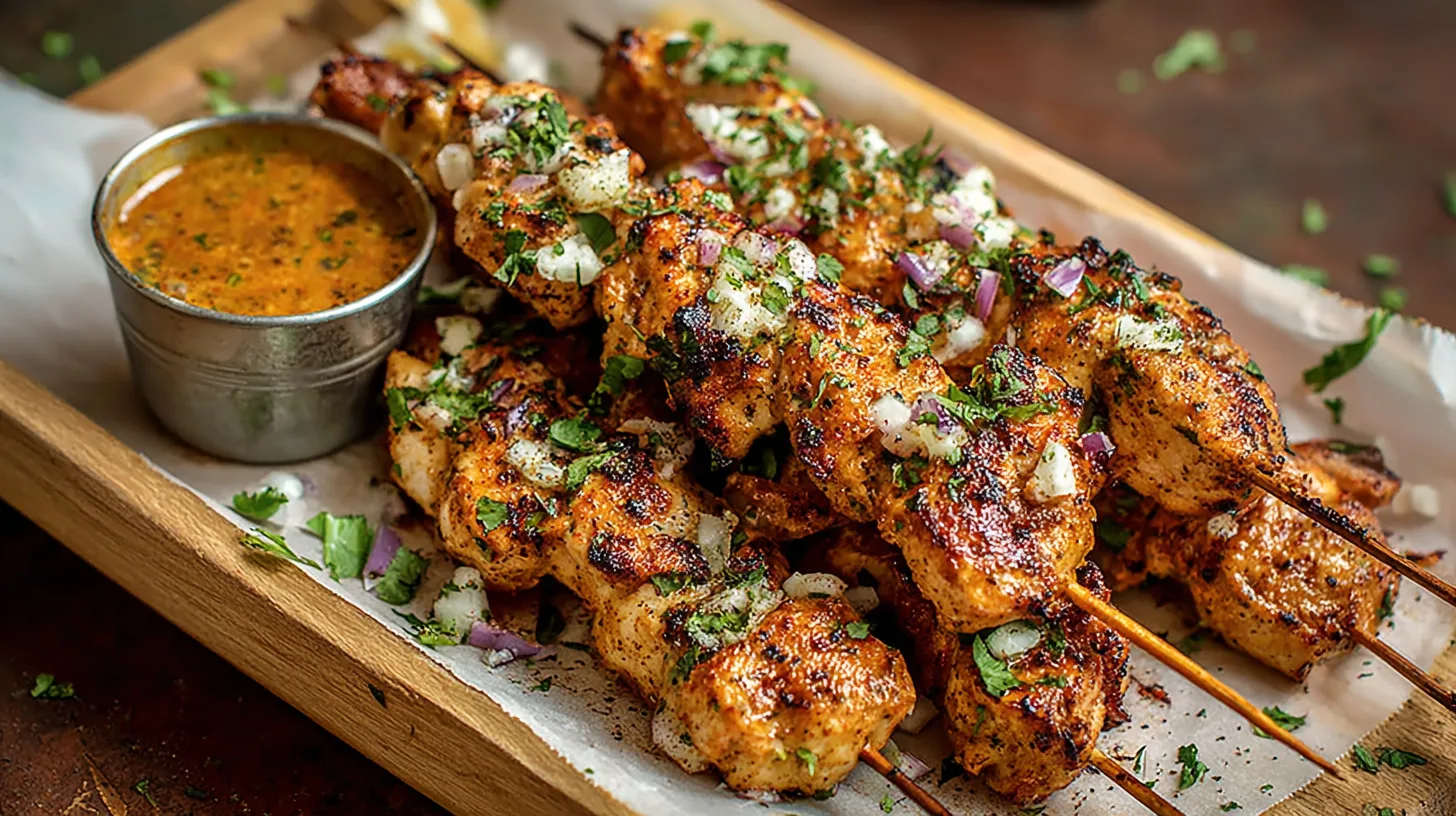 Cowboy Butter Chicken Skewers