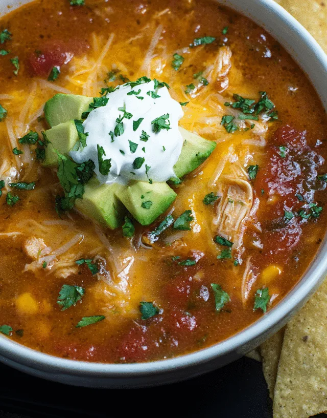 Easiest Chicken Tortilla Soup Recipe
