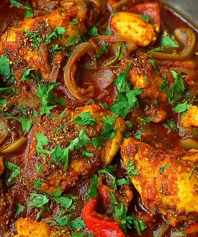 easy chicken cacciatore recipe