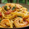 Jamaican Shrimp Pasta A Creamy Delight