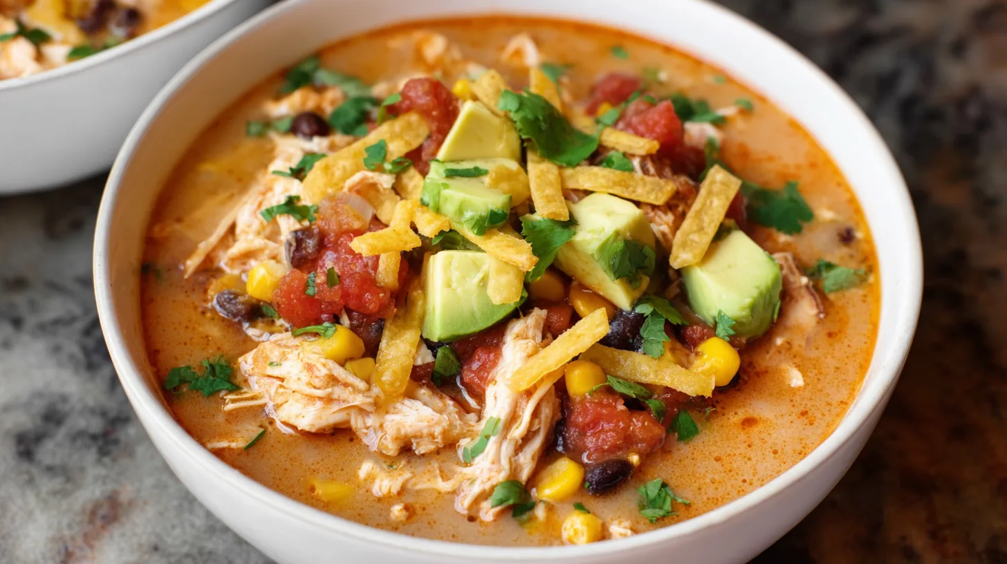 Easy Chicken Taco Soup