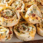 Baked Crack Chicken Pinwheels