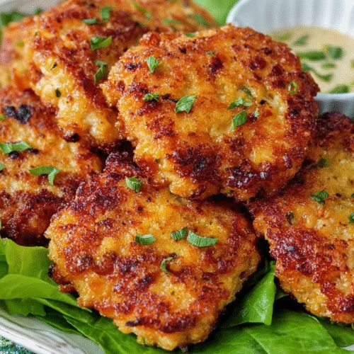 Easy Cheesy Chicken Fritters Recipe to Try