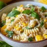 Healthy Street Corn Pasta Salad recipe
