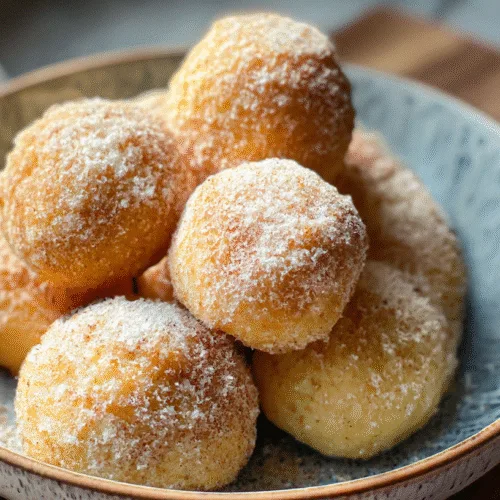 2-Ingredient Banana Donut Holes