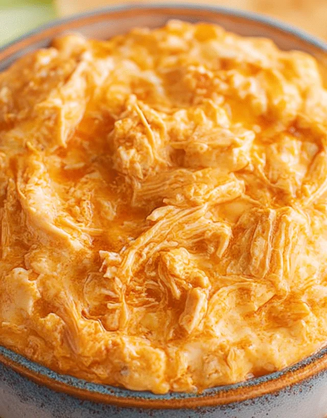 Slow Cooker Buffalo Chicken Dip