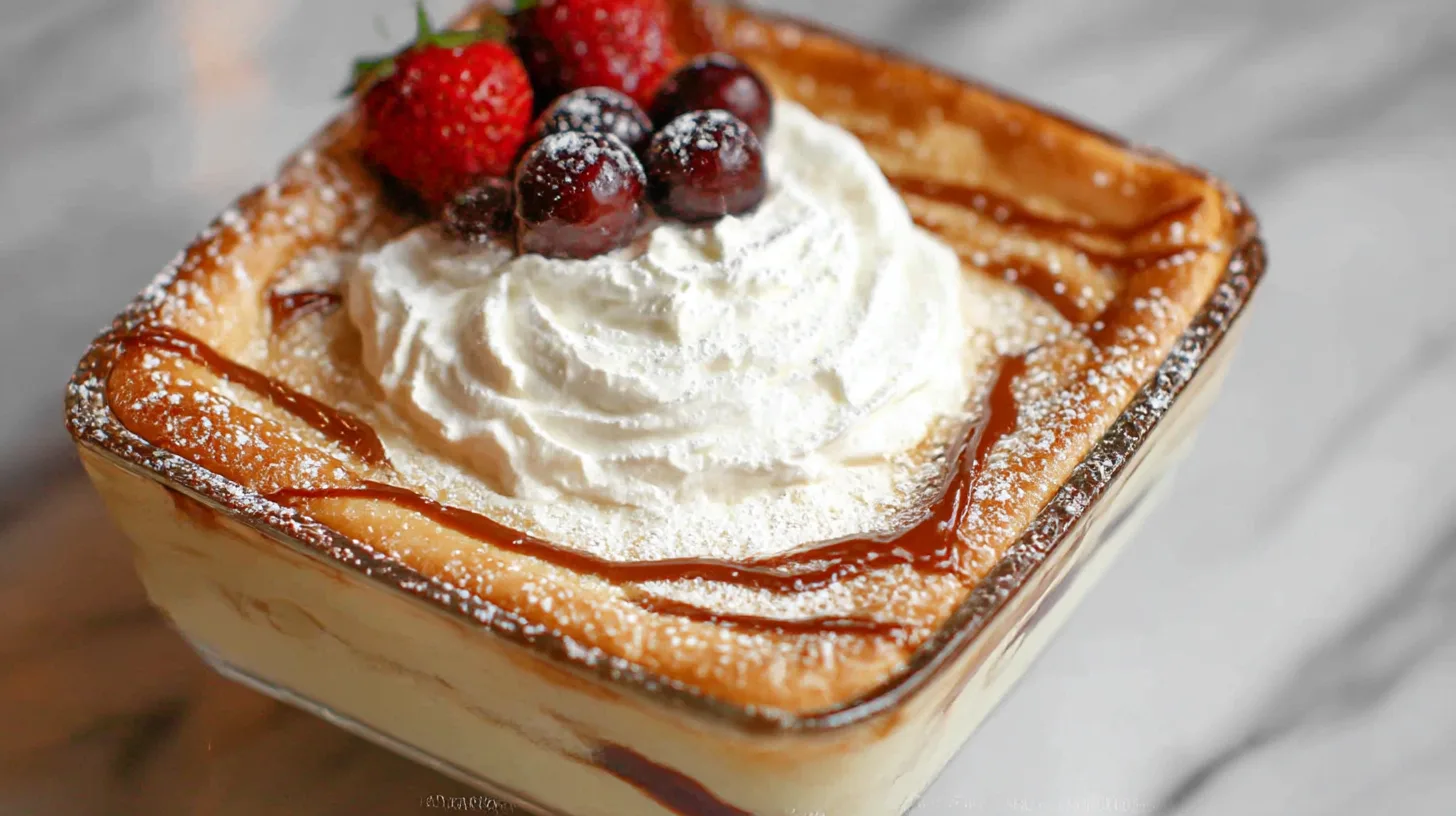 Gooey Butter Cake with Brown Butter