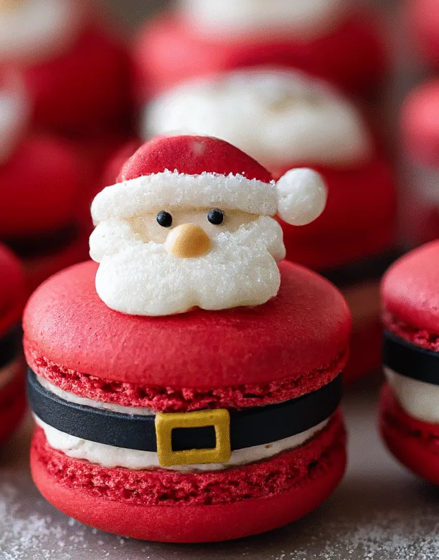 Santa Claus Macarons