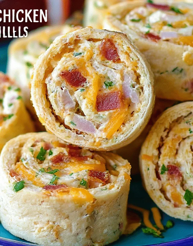 Crack Chicken Pinwheels Football Friday