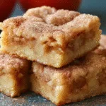 Apple Snickerdoodle Bars