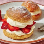Easy Strawberry Cream Puffs