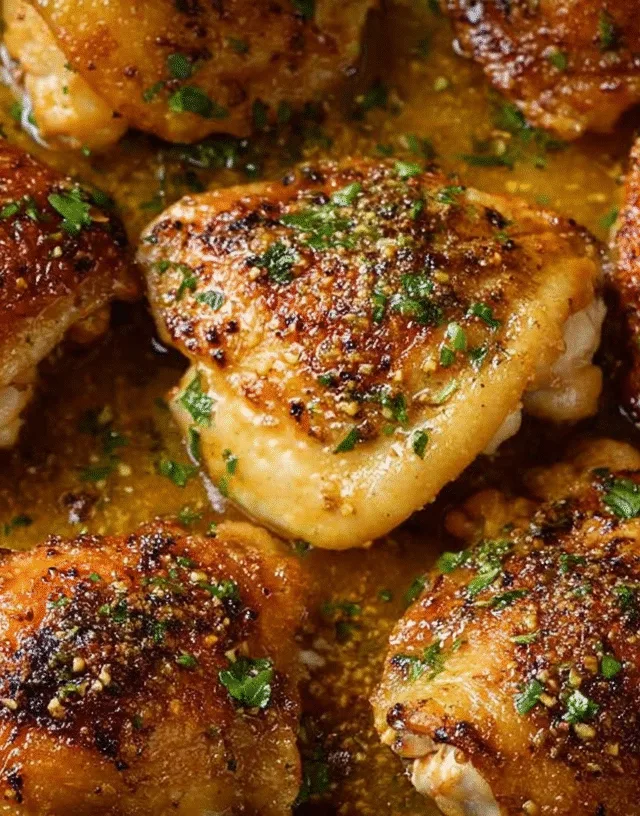 garlic chicken thighs