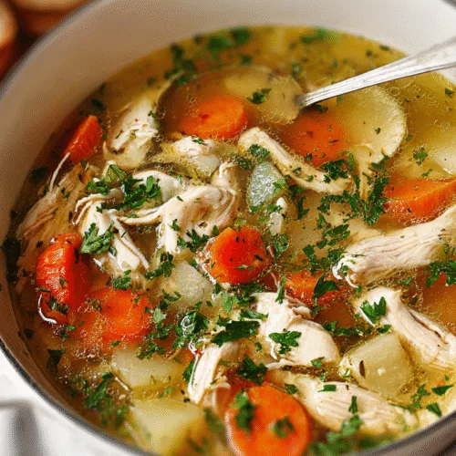 Chicken Soup Recipe easy fast