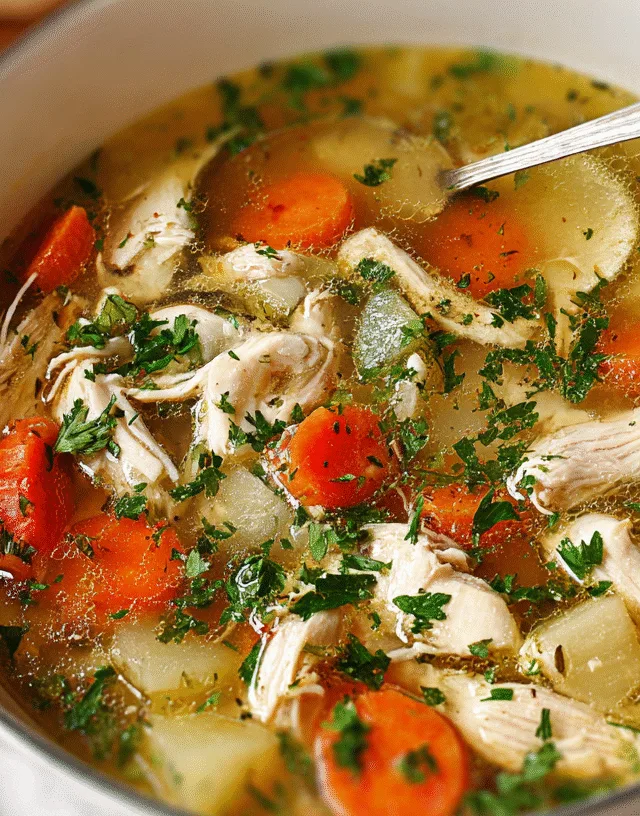 Chicken Soup Recipe easy fast