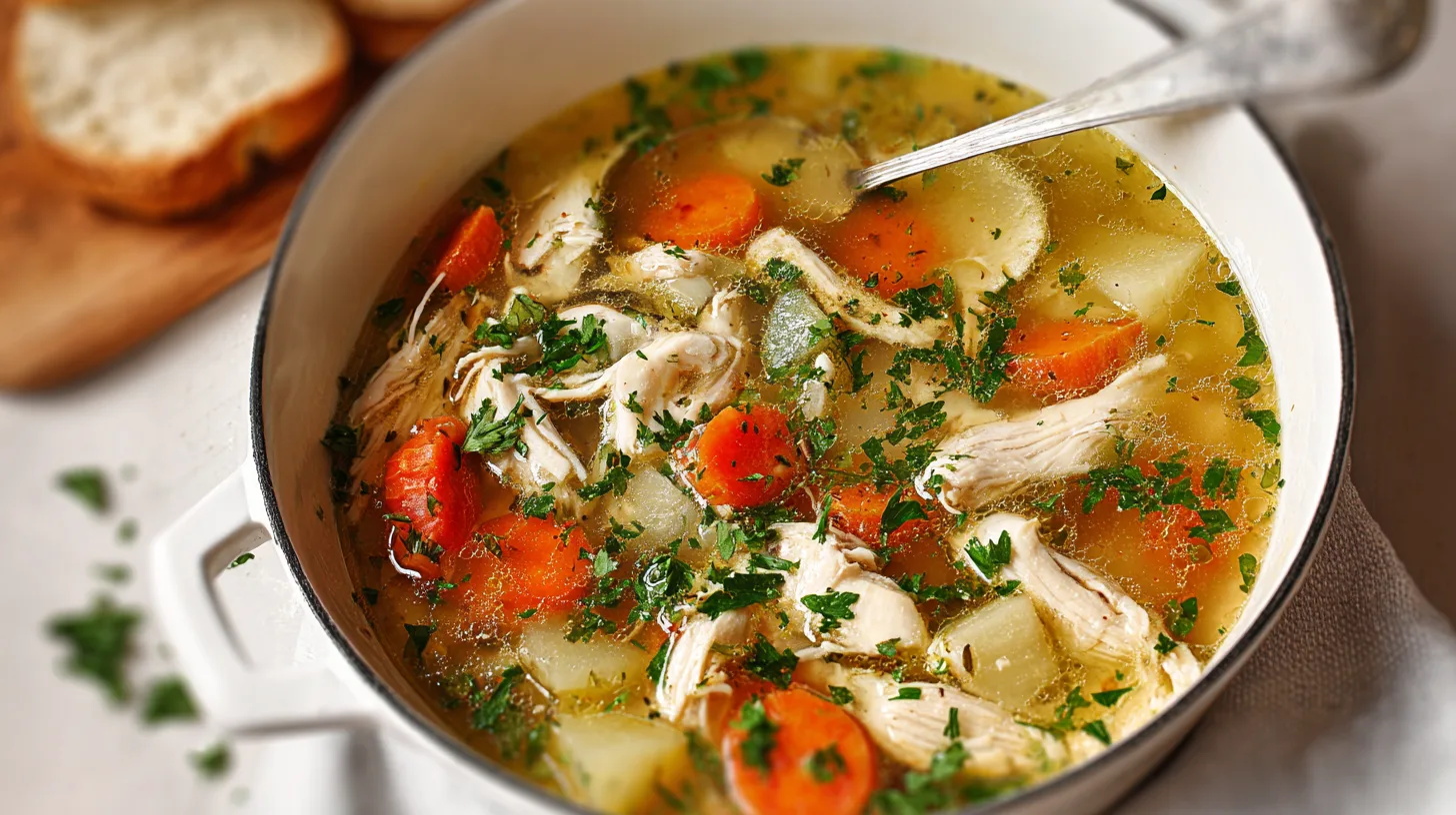 Chicken Soup Recipe easy fast