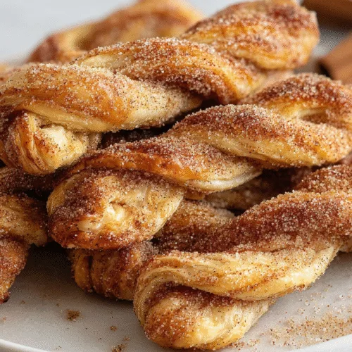 vegan puff pastry cinnamon sugar knots