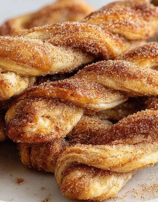 vegan puff pastry cinnamon sugar knots