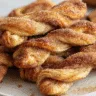 vegan puff pastry cinnamon sugar knots