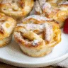 mini apple pies with puff pastry