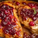 4 ingredient slow cooker cranberry chicken