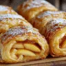 Apple Puff Pastry Rolls Tasty and Simple Treat
