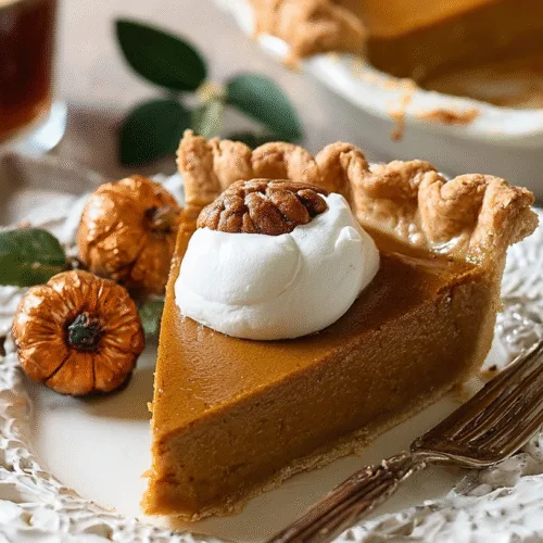 Brown Butter Pumpkin Pie