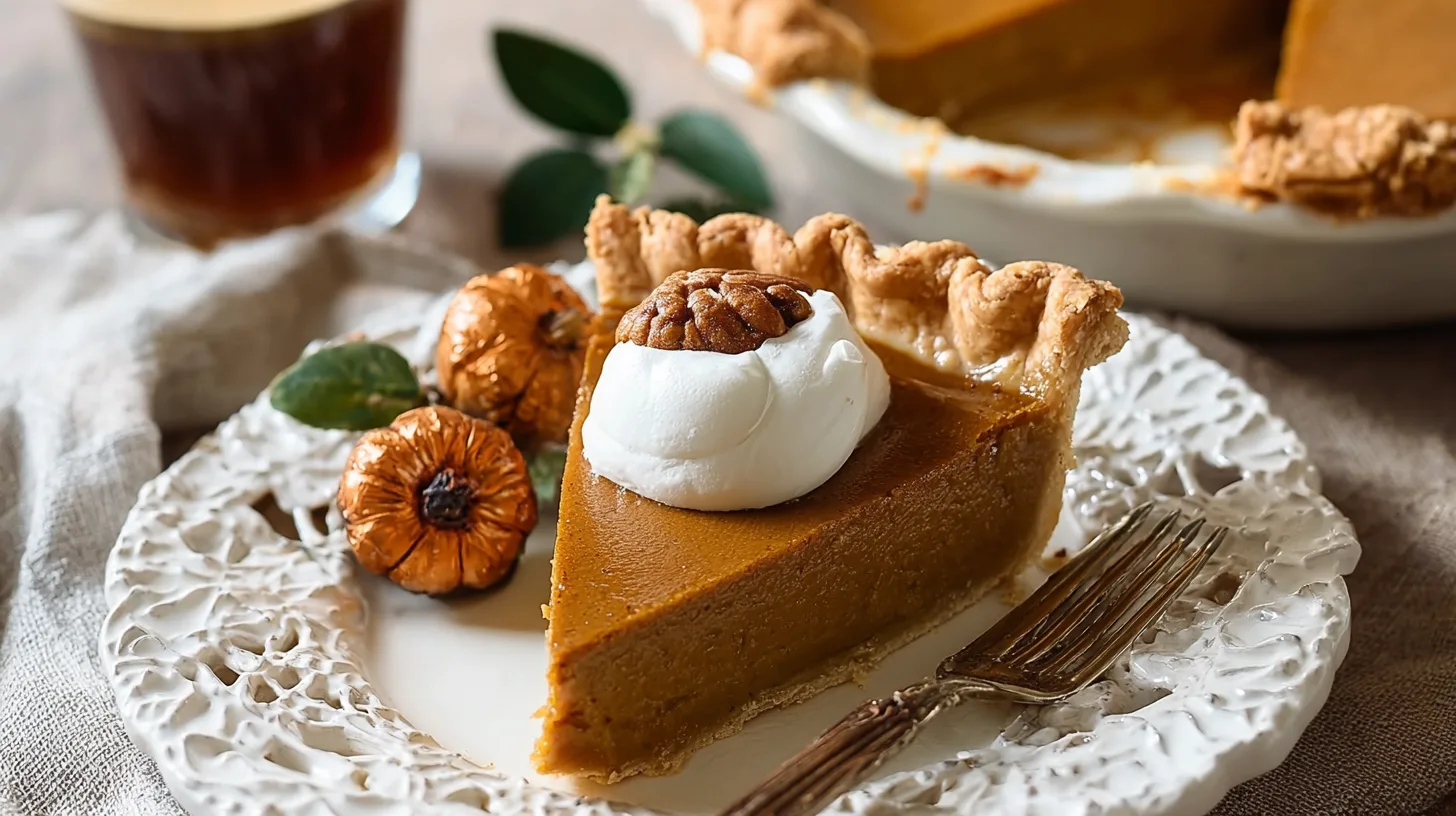 Brown Butter Pumpkin Pie