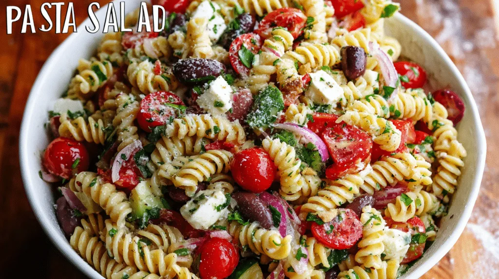 Italian Dressing Pasta Salad