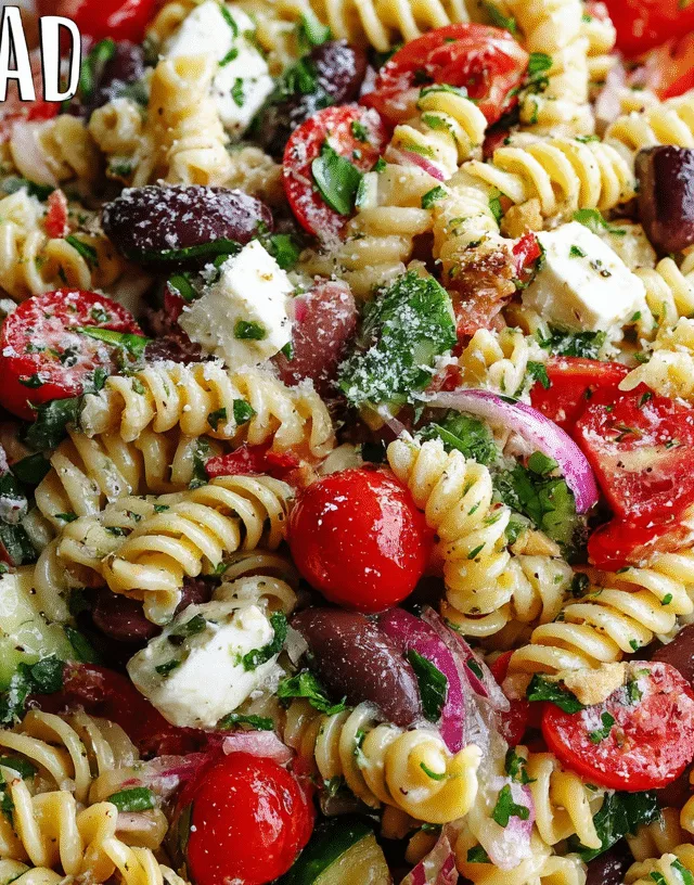 Italian Dressing Pasta Salad