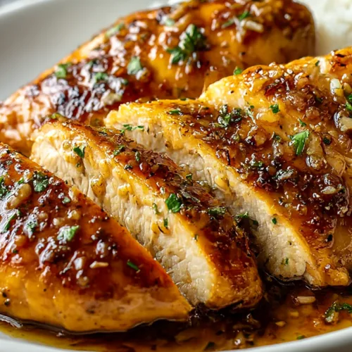 Honey Garlic Chicken Breasts