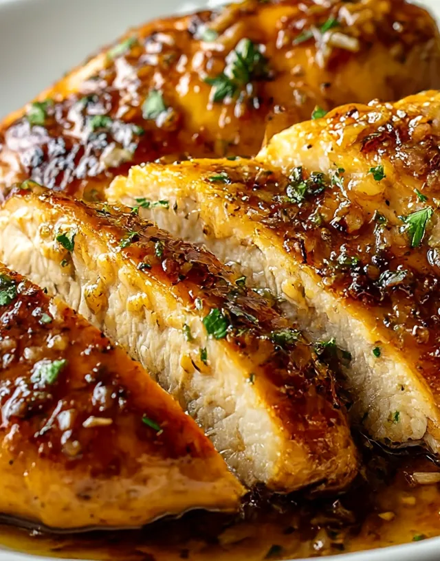 Honey Garlic Chicken Breasts
