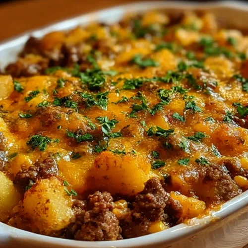 Hobo Casserole Ground Beef Recipe