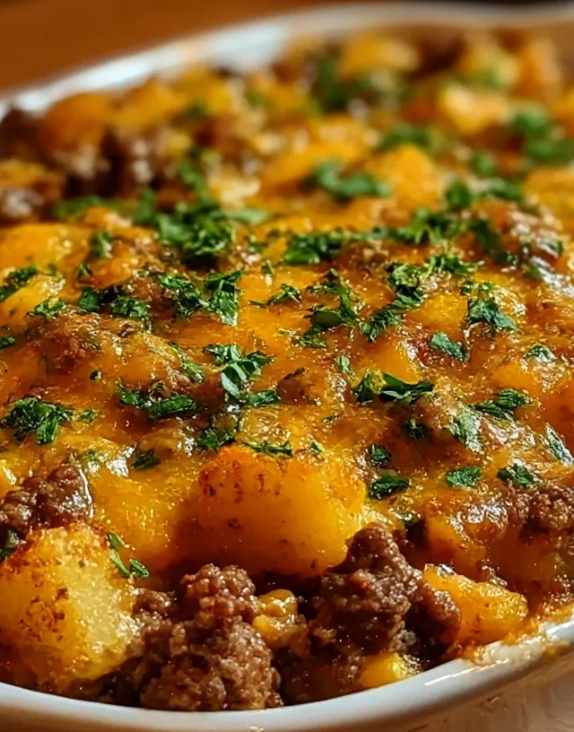 Hobo Casserole Ground Beef Recipe