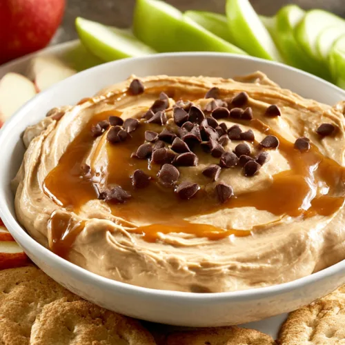 caramel apple dip with cream cheese