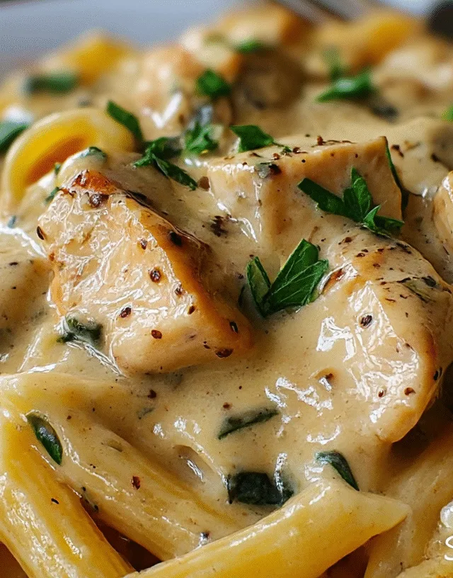 Creamy Italian Chicken Pasta