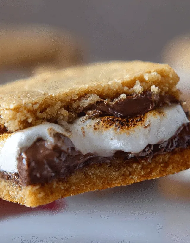 The Best s’mores cookie bars