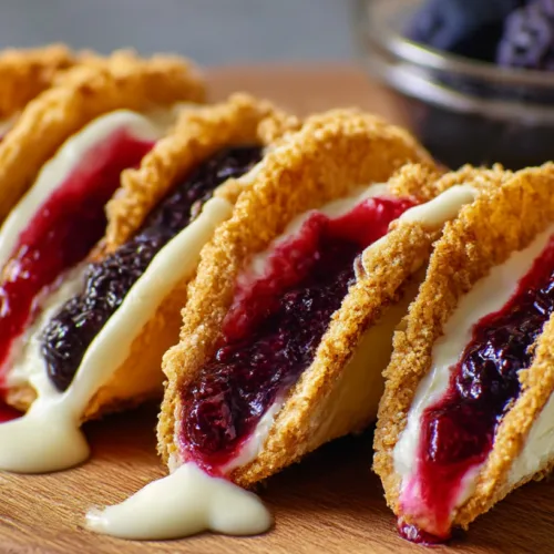 Berrylicious Cheesecake Tacos