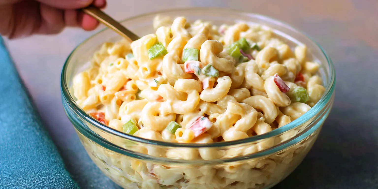 Creamy Macaroni Pasta Salad