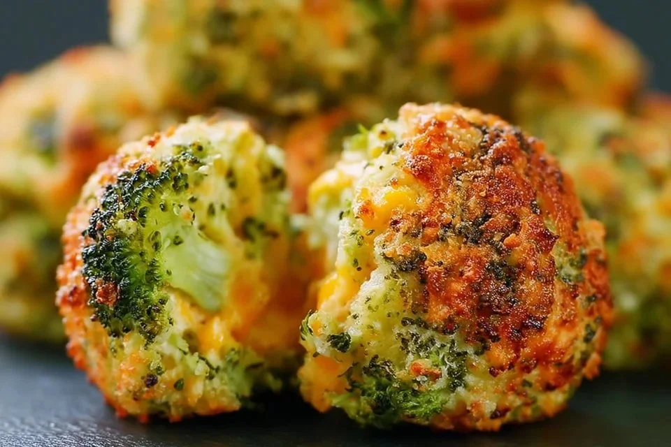 Baked Broccoli Cheese Balls