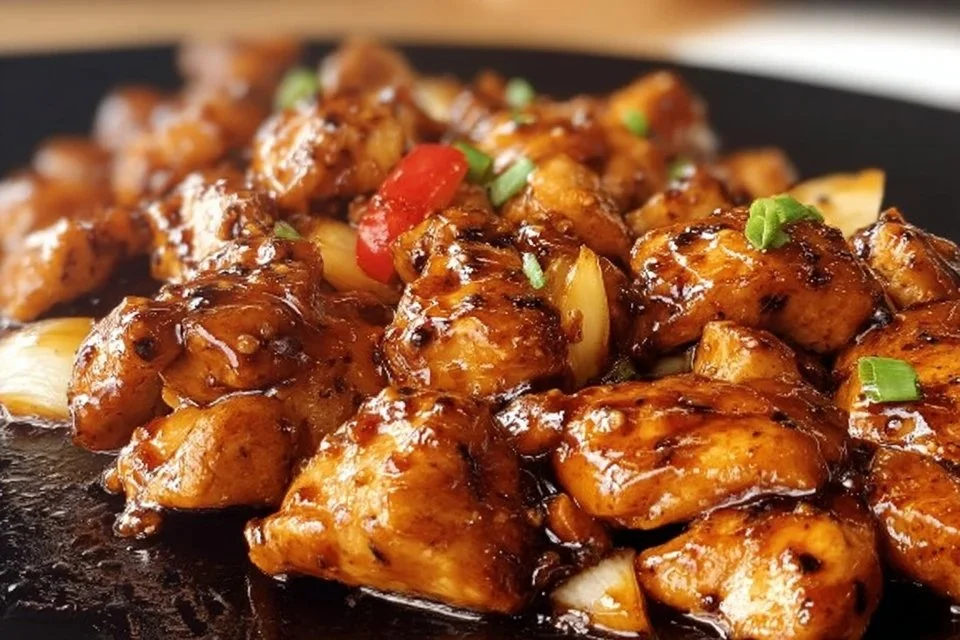 Blackstone Bourbon Chicken