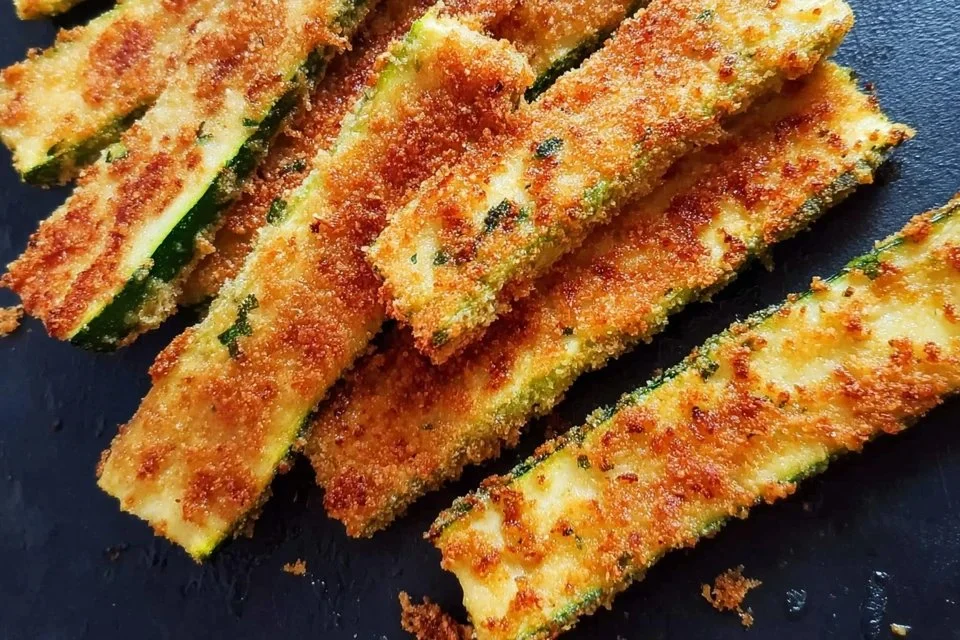Blackstone Crispy Parmesan Zucchini
