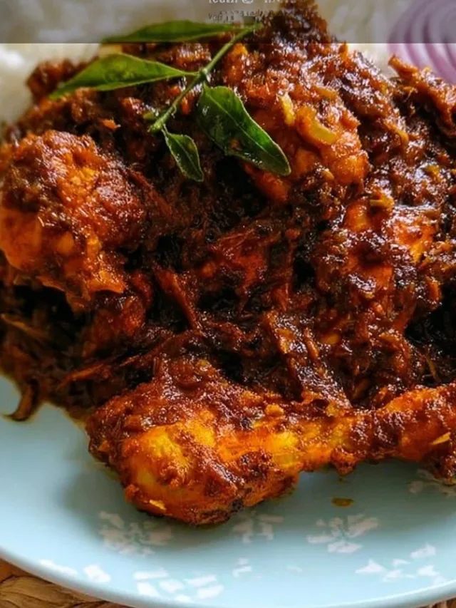 Delicious Chicken Chukka dish served with vibrant spices and herbs