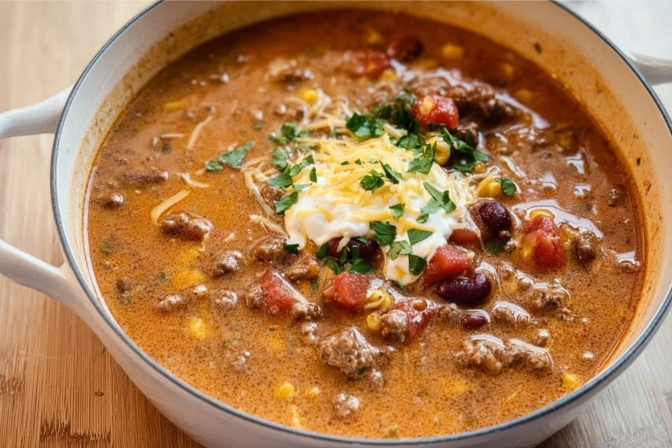 Creamy Taco Soup Made Simple