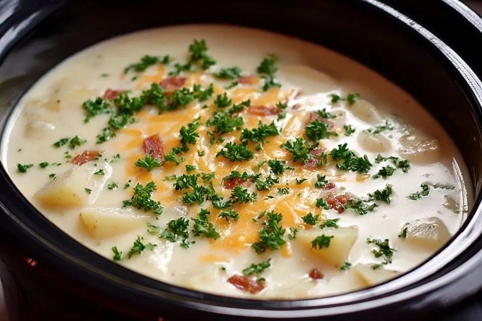 Crock Pot Crack Potato Soup