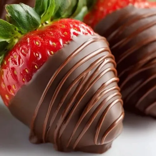 Delicious easy chocolate covered strawberries dipped in rich chocolate.