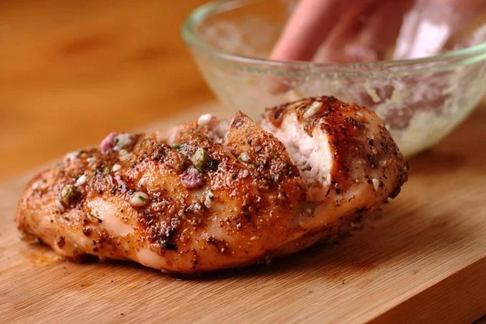 Juicy grilled chicken marinated for perfect flavor on the grill.