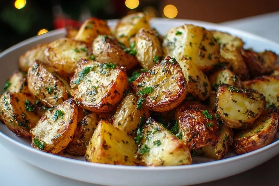 Garlic Roast Potatoes