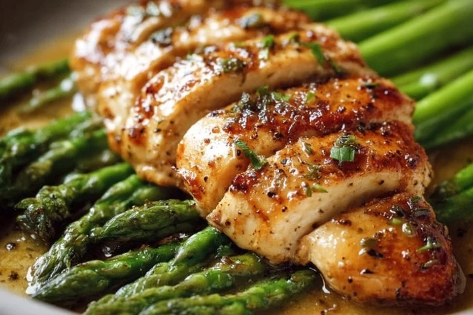 One-Pan Chicken and Asparagus for Easy Meals