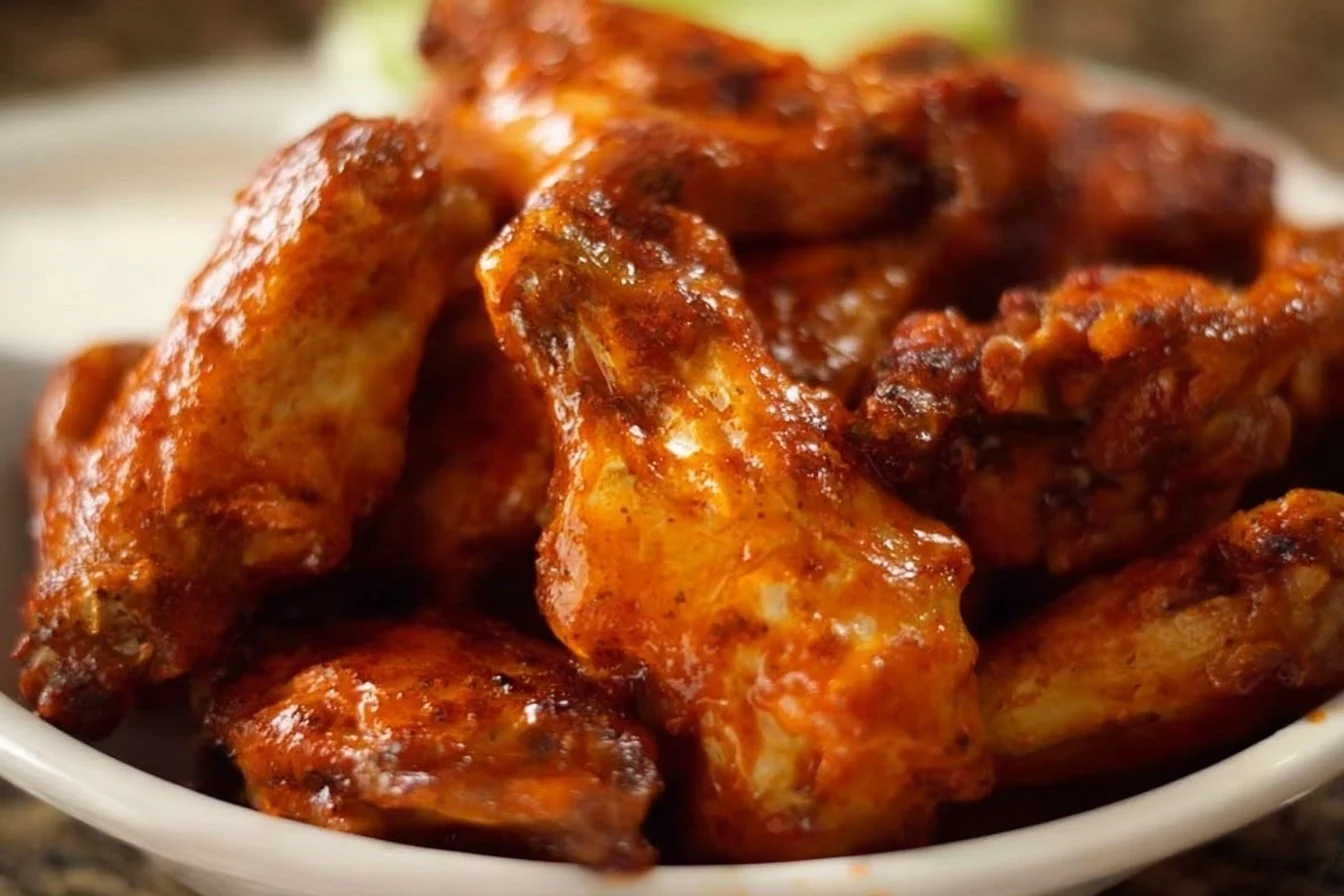 Oven Baked Buffalo Chicken Wings