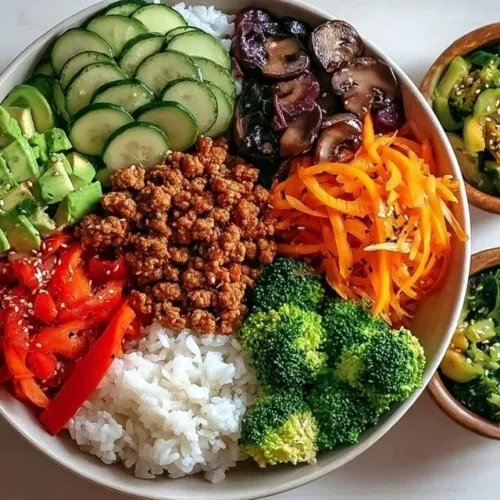 Variety of healthy snacks presented on a colorful platter for nutritious eating.